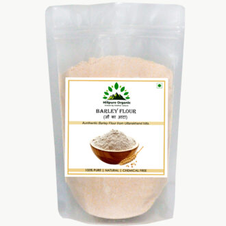 Hillpure Organic Barley Flour | Jau Flour 1 kg | Healthy Flour | Fibre Rich | Make Healthy Snacks l Mix with Wheat Flour & Make Chapati l 1KG