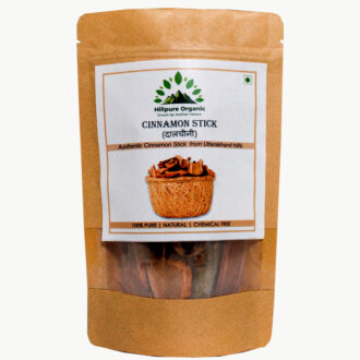 Hillpure Organic Cinnamon Stick/Dalchini Stick/From Uttarakhand/Whole spices / 200 gm