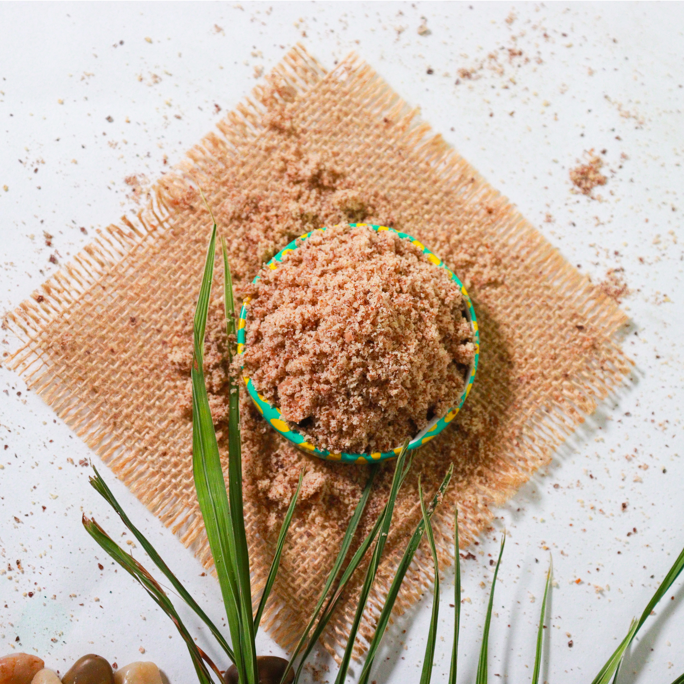 Hillpure Organic Almond Cake Powder 250 gm, Badam Khal, 100% Natural, For Beauty Produts,Face Scrub, Face Mask, Soap Making, Body Scrub etc - Image 2