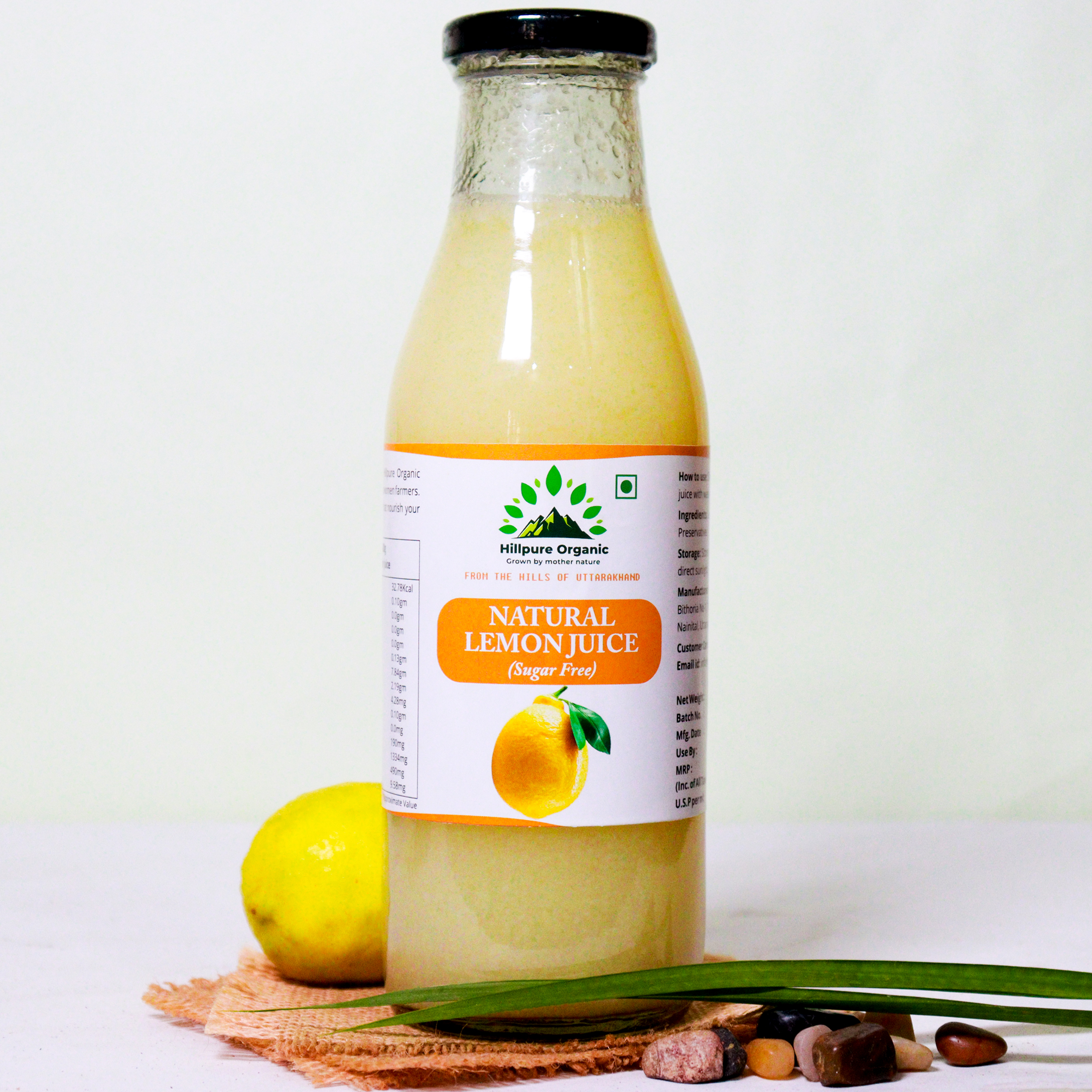 Hillpure Organic Natural Lemon Juice, Concentrate Lemon Juice, Sugar-Free, No Added Water, 500 ml, From Uttarakhand, Just pure, tangy wellness from the hills, No added preservatives - Image 2