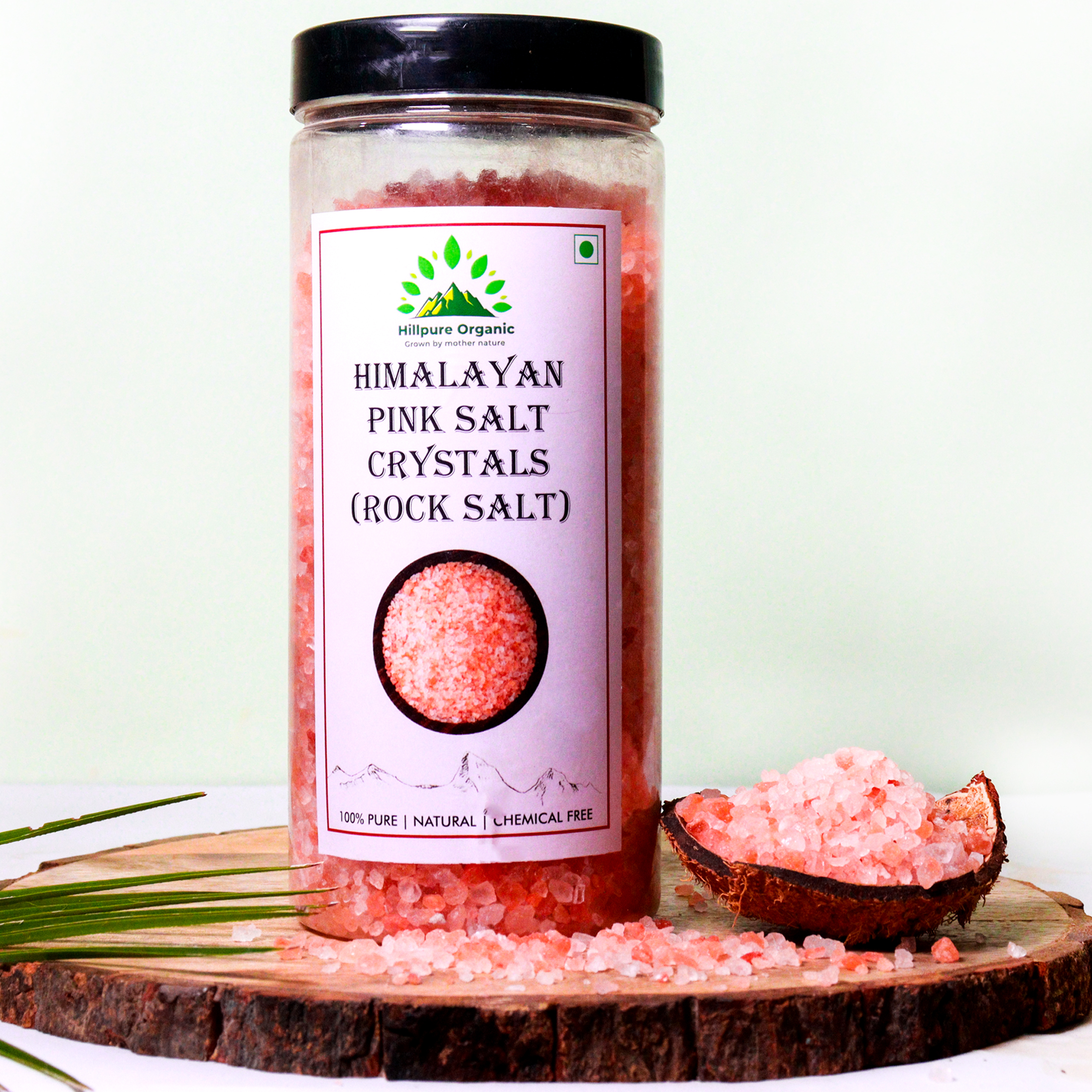 Hillpure Organic Himalayan Pink Salt Crystal, Rock Salt, Granules, Namak (1 +1 kg), Pack of 2 - Image 5