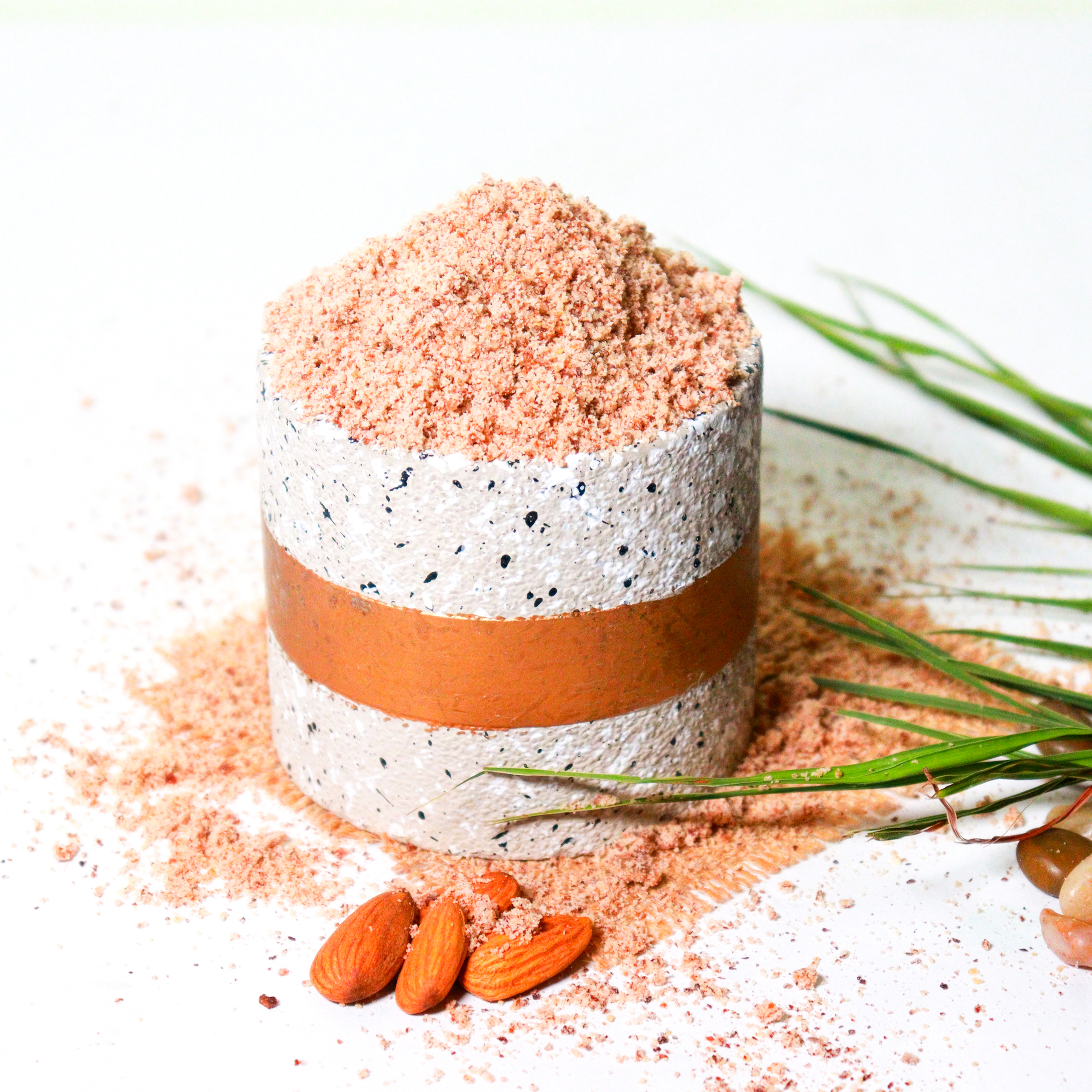 Hillpure Organic Apricot Kernel Cake Powder 250 gm, Khubani Khal, 100% Natural, For Beauty Produts,Face Scrub, Face Mask, Soap Making, Body Scrub etc - Image 2