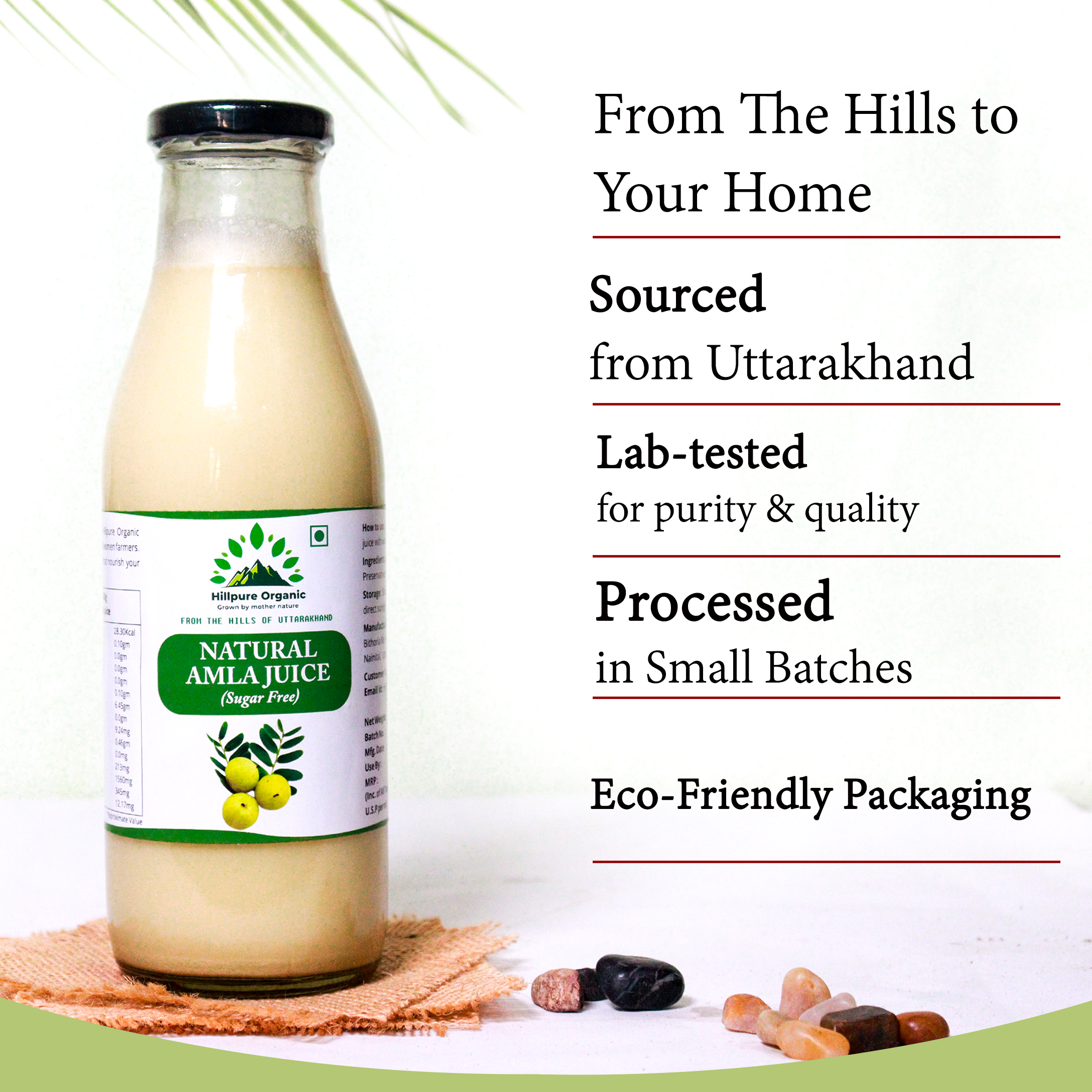 Hillpure Organic Amla Juice, Natural Amla Juice, Sugar-Free, Refreshing & Healthy, No Added Sugar, 500 ml, From Uttarakhand, Pure & Natural - Image 5