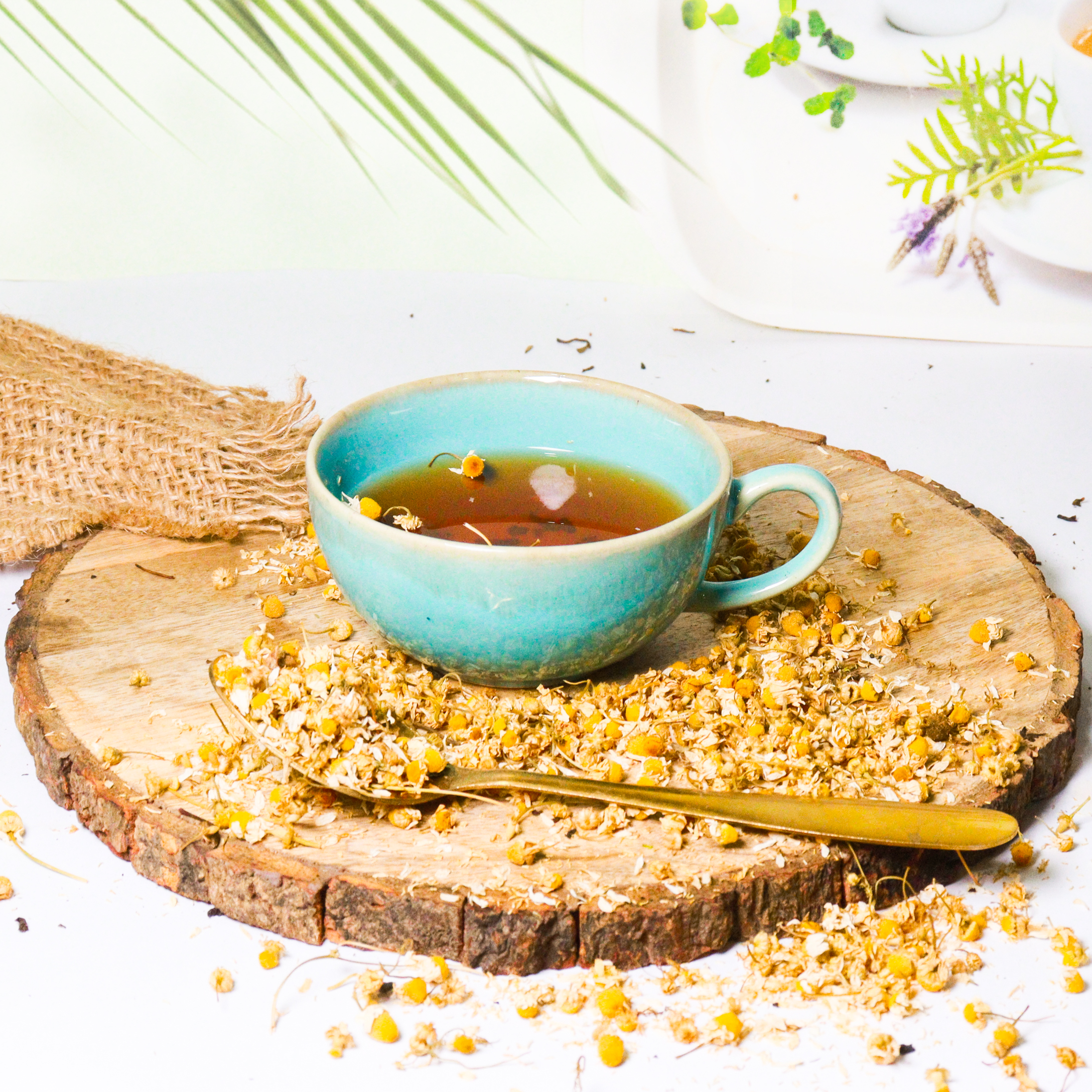 Hillpure Organic Chamomile Whole Flower Tea, Caffiene Free, Stress Relief, Soothing Tea, 100 % Pure & Authentic, From Uttarakhand Hills (50 gm) - Image 4