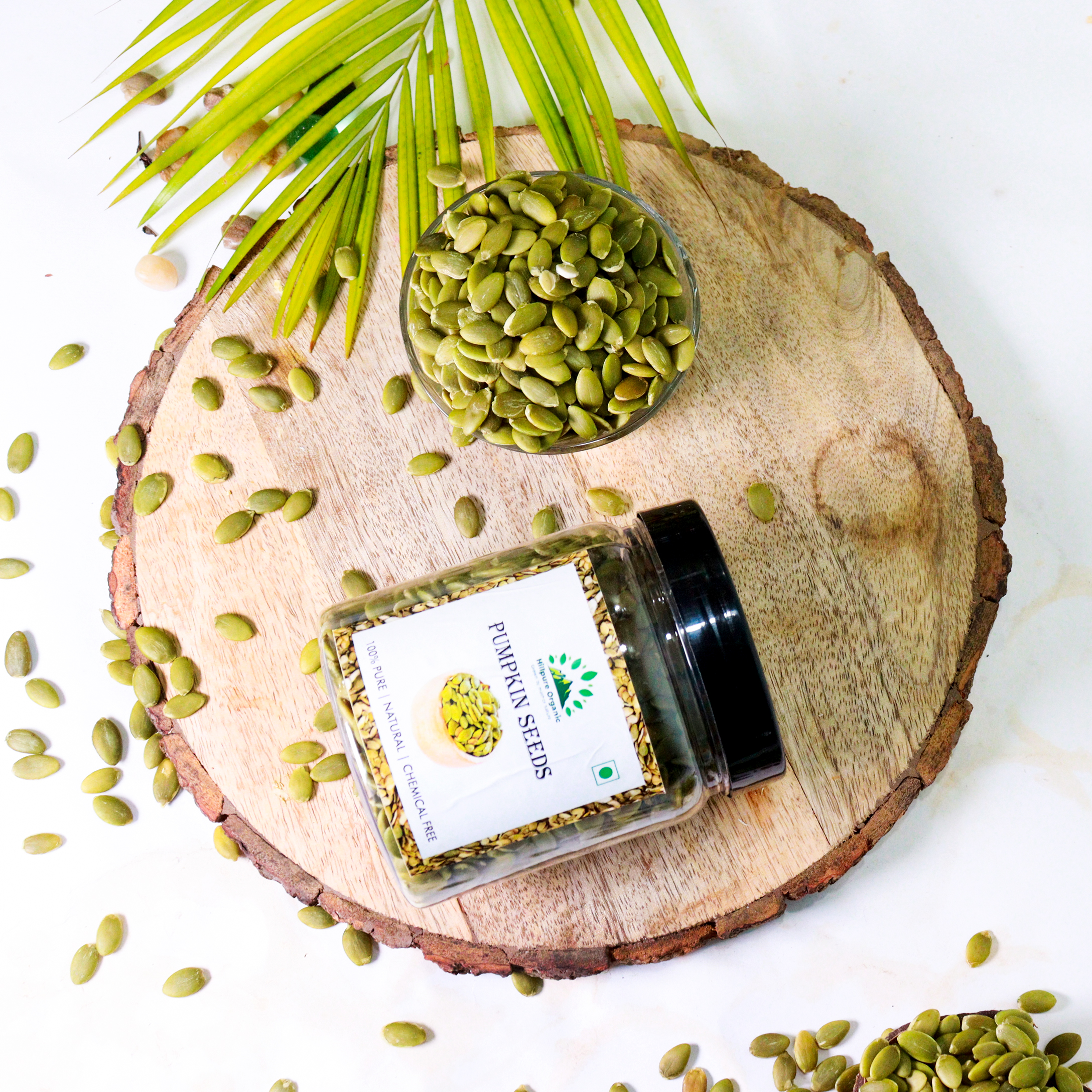 Hillpure Organic Pumpkin Seeds, Raw Pumpkin Seed, Authentic and Natural for Healthy Diet, High Fiber, Protein Rich Superfood (300 + 300 gm), Pack of 2 - Image 6