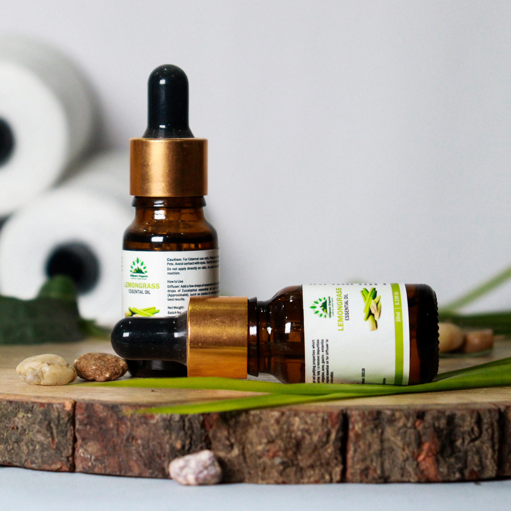 Hillpure Organic Lemon Grass Essential Oil | 100% Pure & Natural | For Hair, Skin & Aromatherapy | 10 ml + 10 ml (Pack of 2) - Image 5