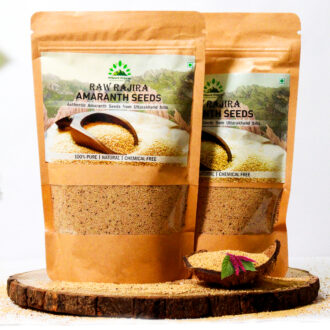 Hillpure Organic Raw Rajgira | Amaranth Seeds | Rich in Fiber and Protein | NO Cholesterol and Gluten Free | Goodness of Millets Good Fat | 500 gm + 500 gm