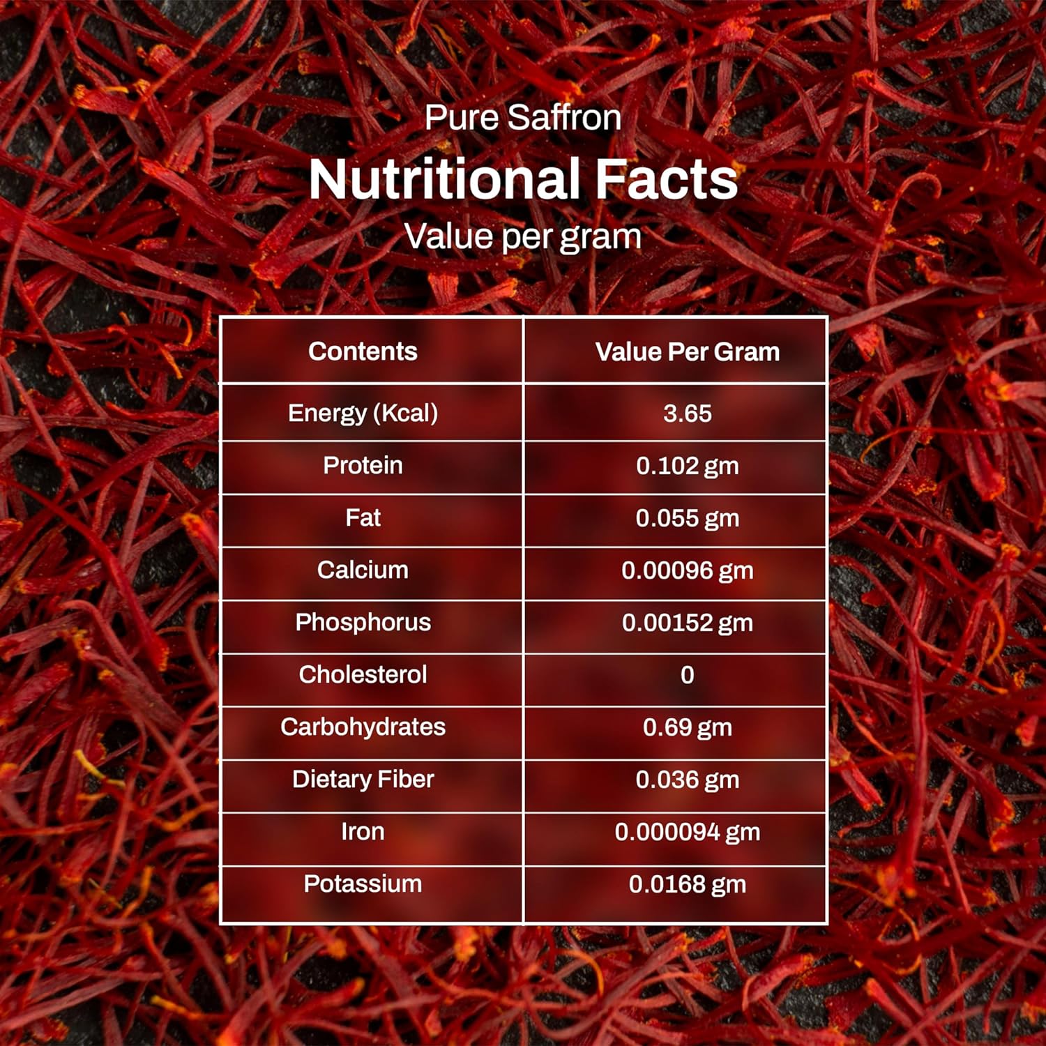 Hillpure Organic Kashmiri Saffron | Keshar | Lab Tested Certified Grade A+ (1gram) - Image 7