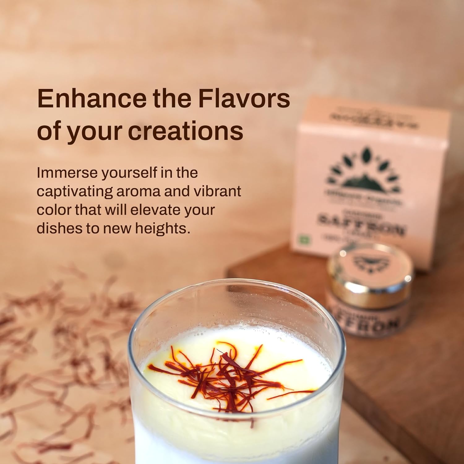 Hillpure Organic Kashmiri Saffron | Keshar | Lab Tested Certified Grade A+ (1gram) - Image 6